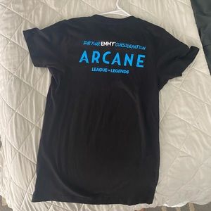 Arcane Tee shirt black league of legends. Limited edition